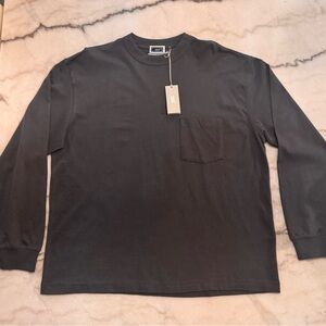 NWT Kith Men’s L/S Leonard Pocket Tee